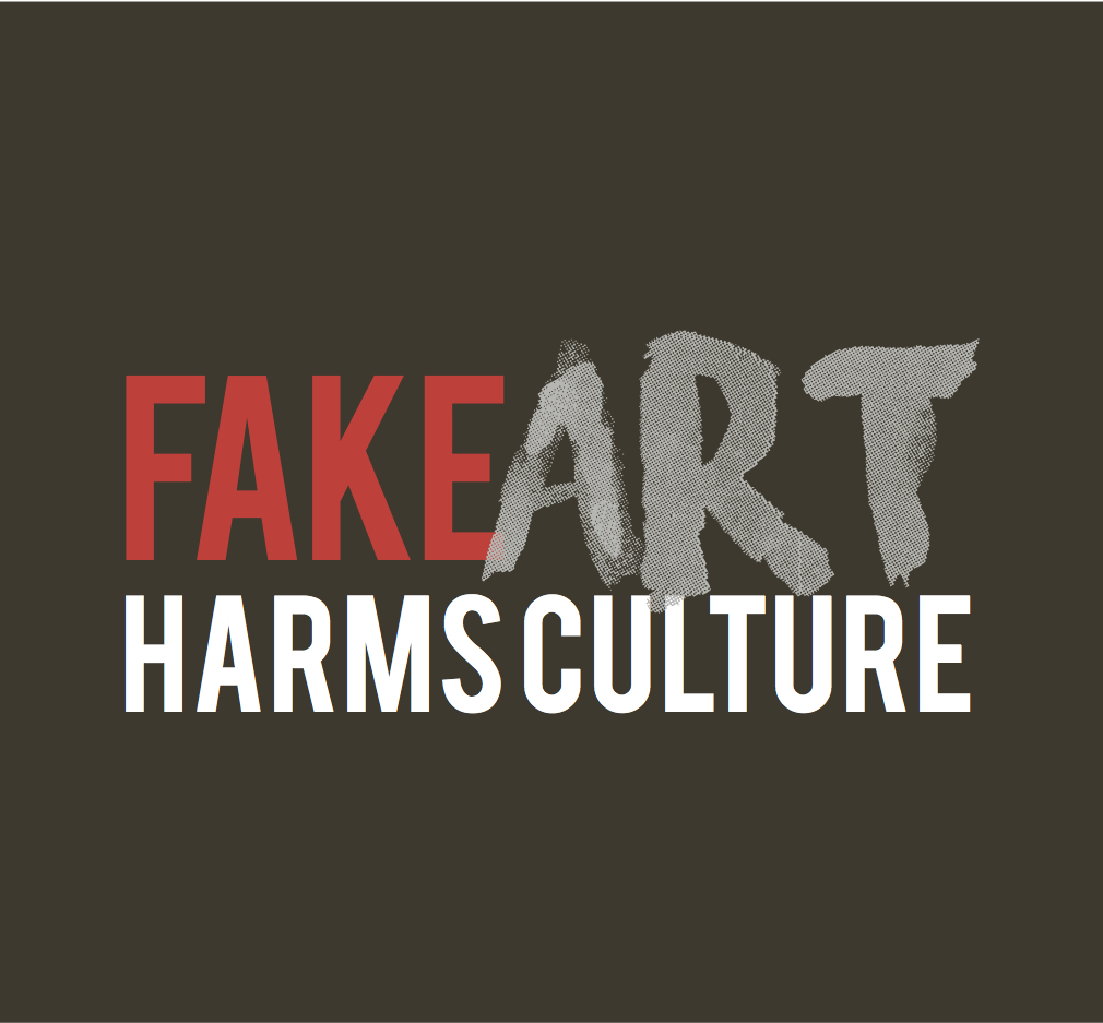 Fake Art Harms Culture logo